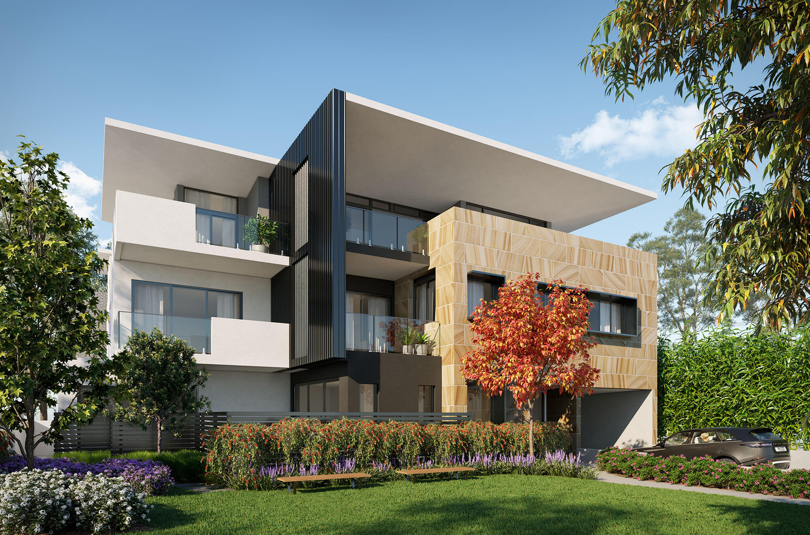A boutique block of 7 sophisticated luxury apartments