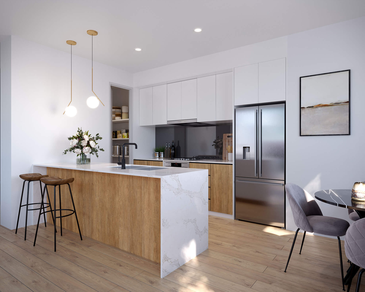A boutique block of 7 sophisticated luxury apartments